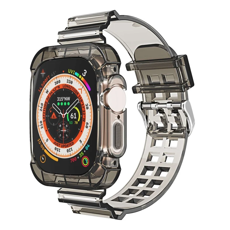 Unglaublich modisch Apple Watch Ultra Silikon / TPU armband