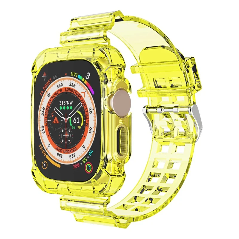 Unglaublich modisch Apple Watch Ultra Silikon / TPU armband