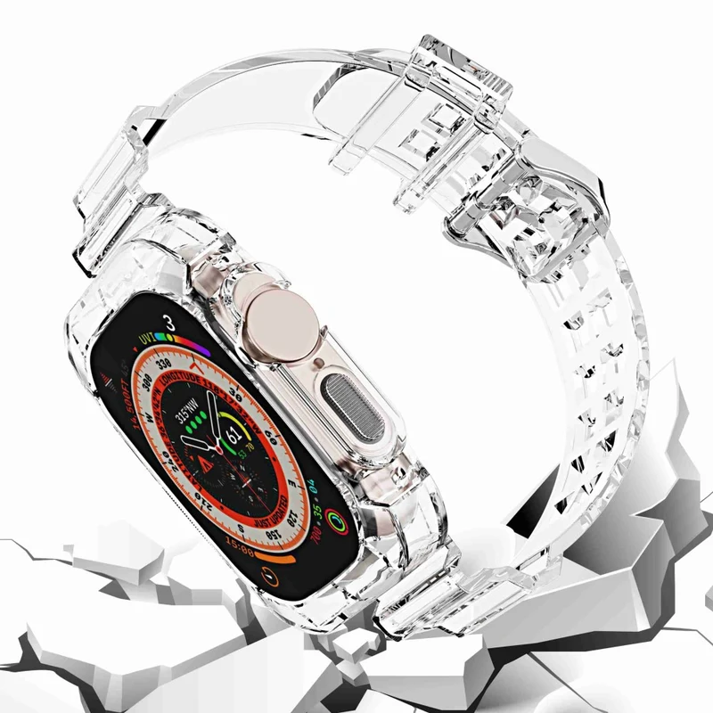 Unglaublich modisch Apple Watch Ultra Silikon / TPU armband