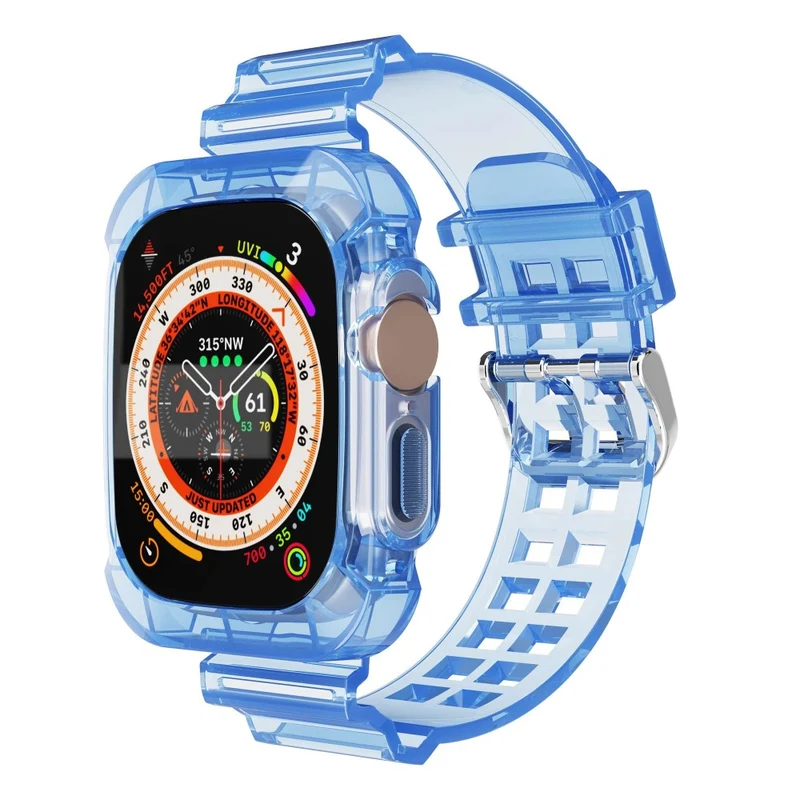 Unglaublich modisch Apple Watch Ultra Silikon / TPU armband