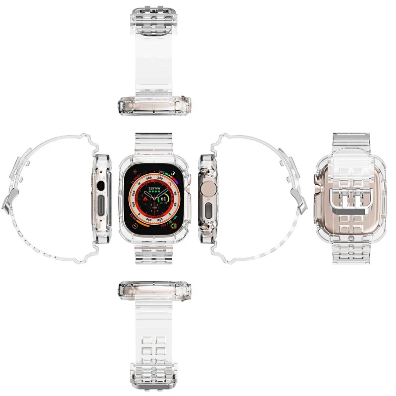 Unglaublich modisch Apple Watch Ultra Silikon / TPU armband