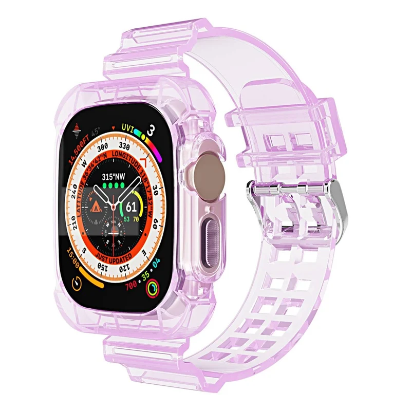 Unglaublich modisch Apple Watch Ultra Silikon / TPU armband