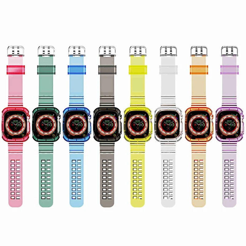 Unglaublich modisch Apple Watch Ultra Silikon / TPU armband