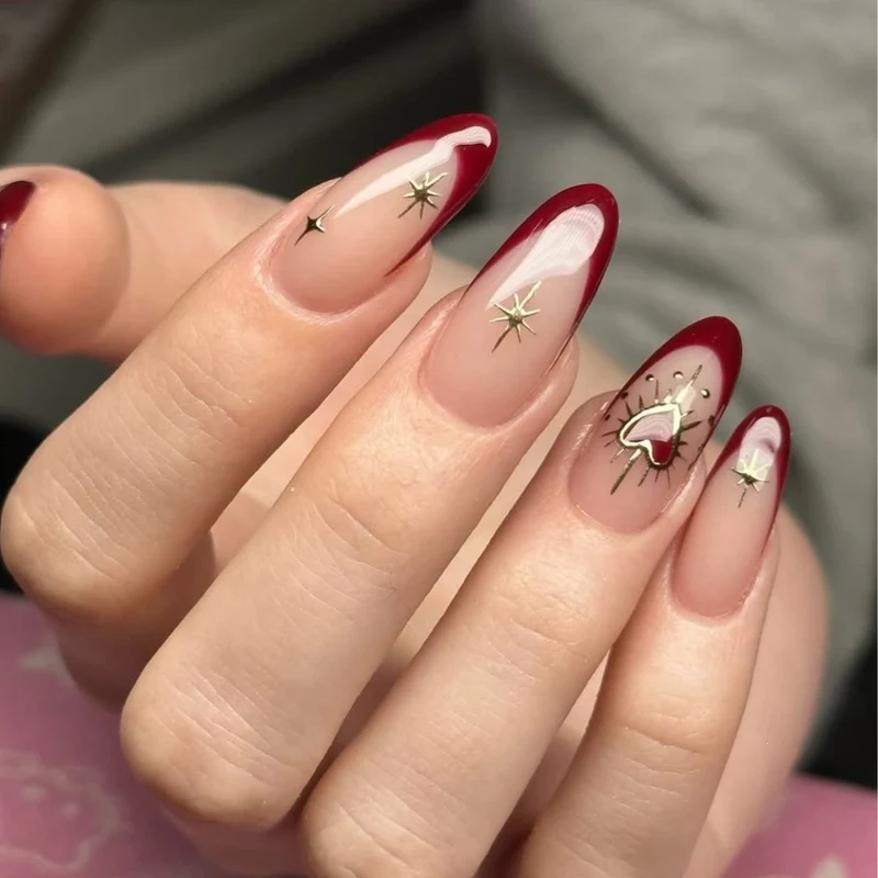 Festliche Nagelkunst Design