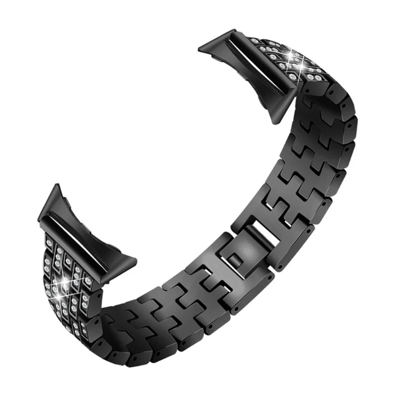 Super elegant Google Pixel Watch Metall und Strass armband