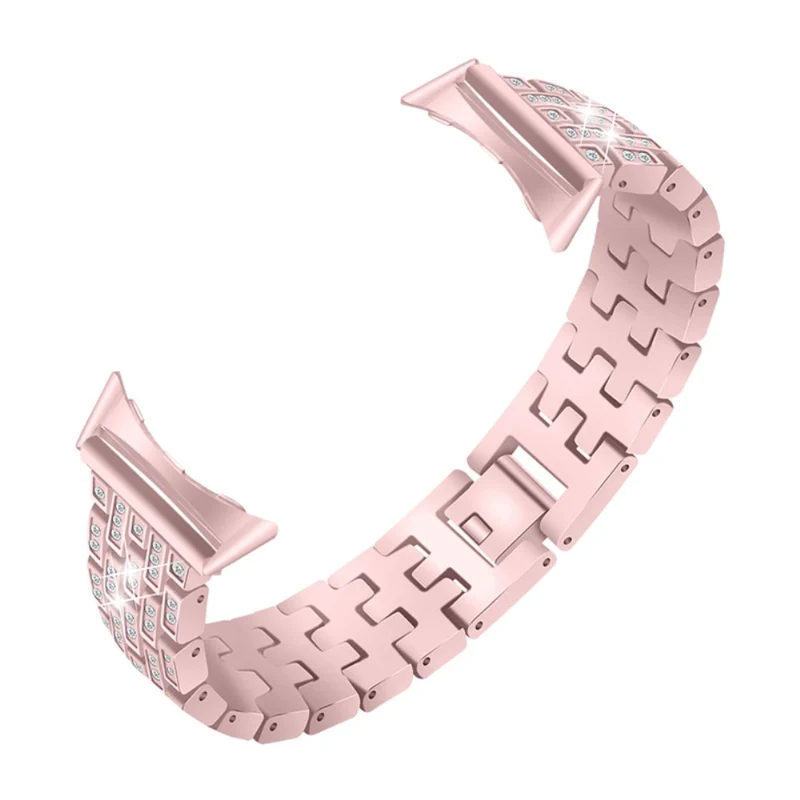 Super elegant Google Pixel Watch Metall und Strass armband