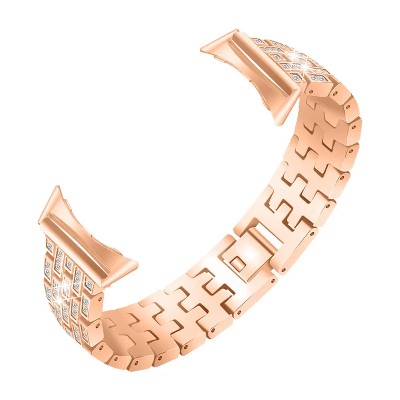 Super elegant Google Pixel Watch Metall und Strass armband