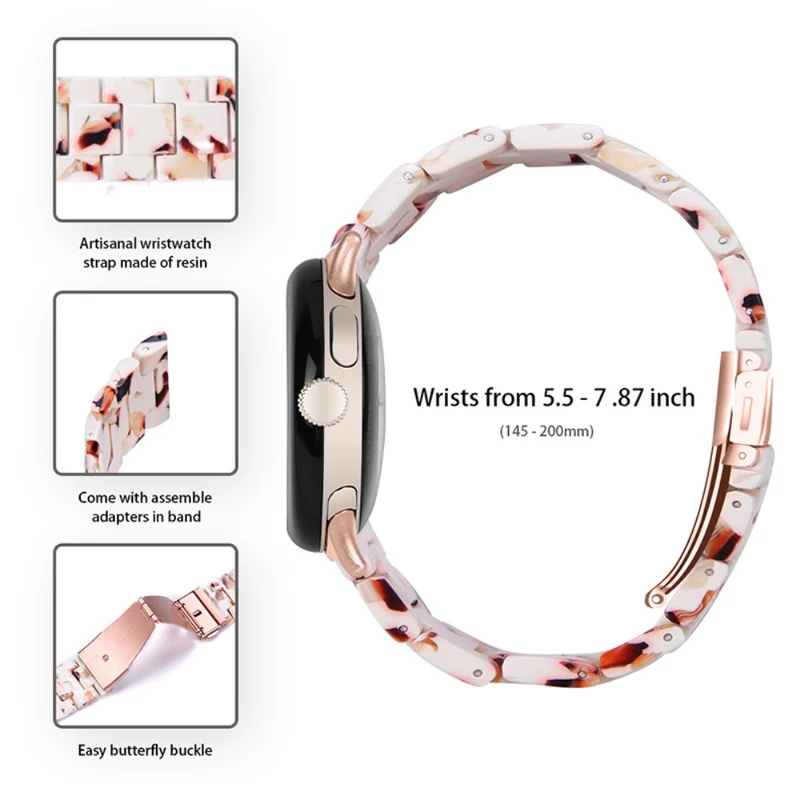 Unglaublich haltbar Google Pixel Watch Plastik armband