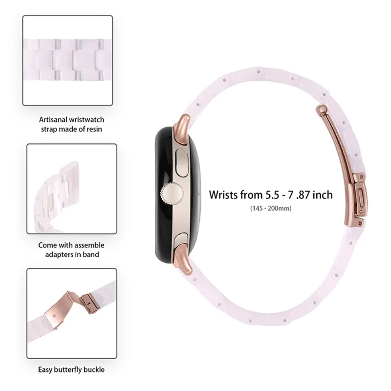 Unglaublich haltbar Google Pixel Watch Plastik armband