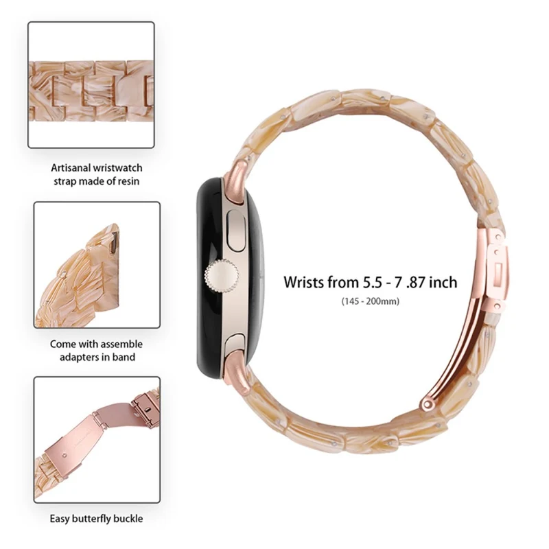 Unglaublich haltbar Google Pixel Watch Plastik armband