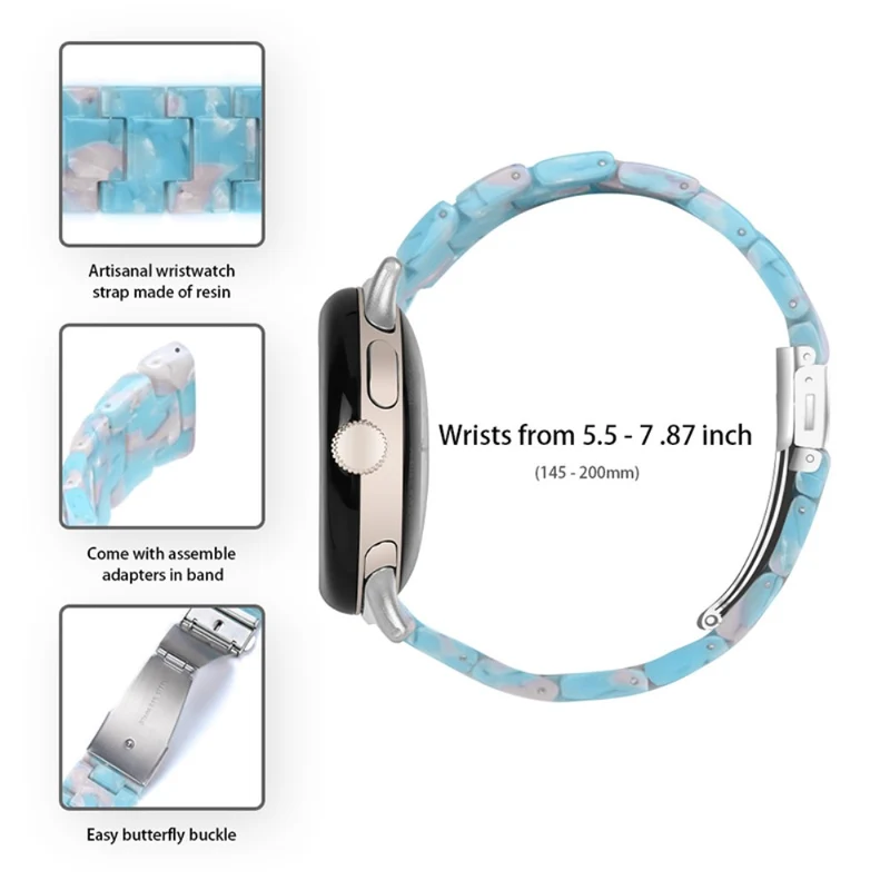 Unglaublich haltbar Google Pixel Watch Plastik armband