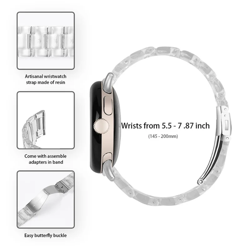 Unglaublich haltbar Google Pixel Watch Plastik armband