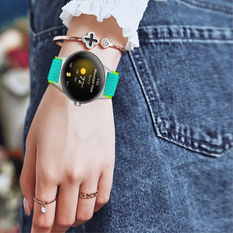 Mega süß Google Pixel Watch Textil / Nylon armband