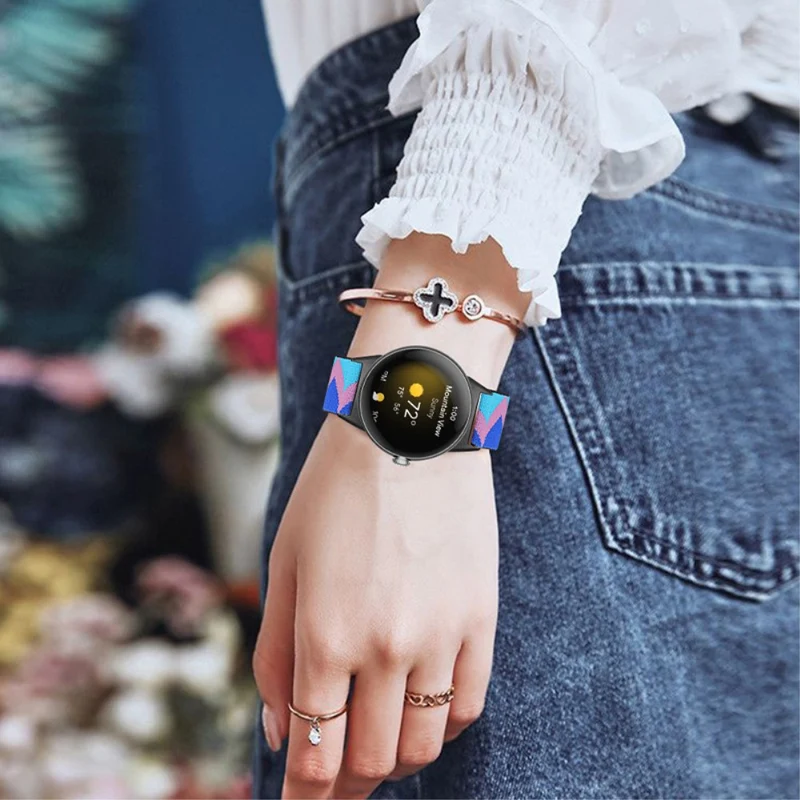Absolut modisch Google Pixel Watch Textil / Nylon armband
