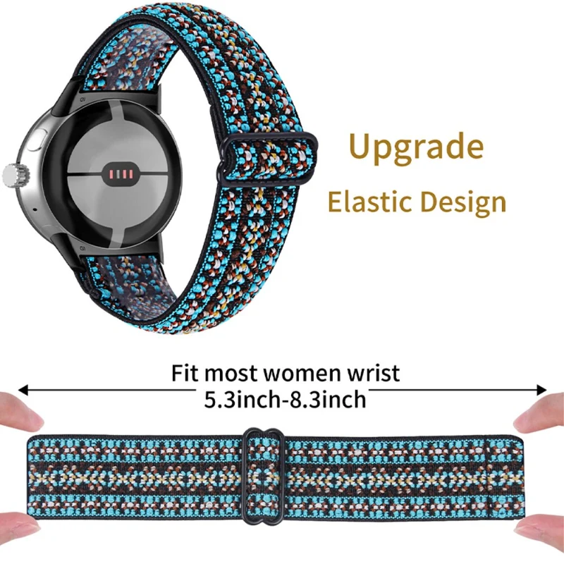 Absolut modisch Google Pixel Watch Textil / Nylon armband