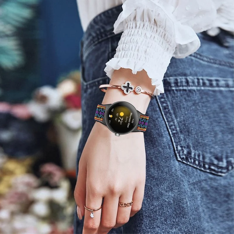 Absolut modisch Google Pixel Watch Textil / Nylon armband