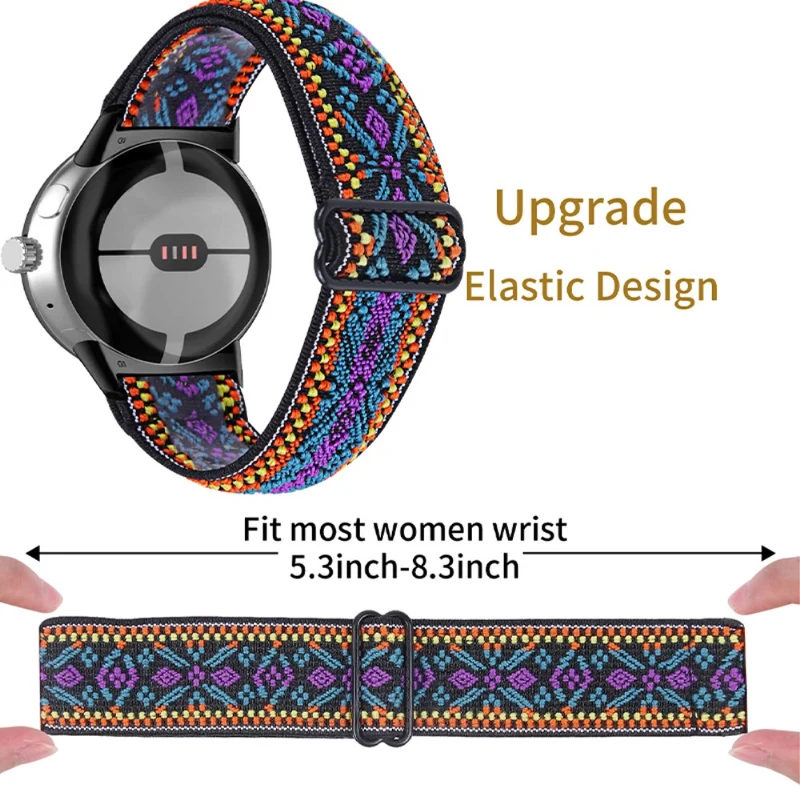 Absolut modisch Google Pixel Watch Textil / Nylon armband