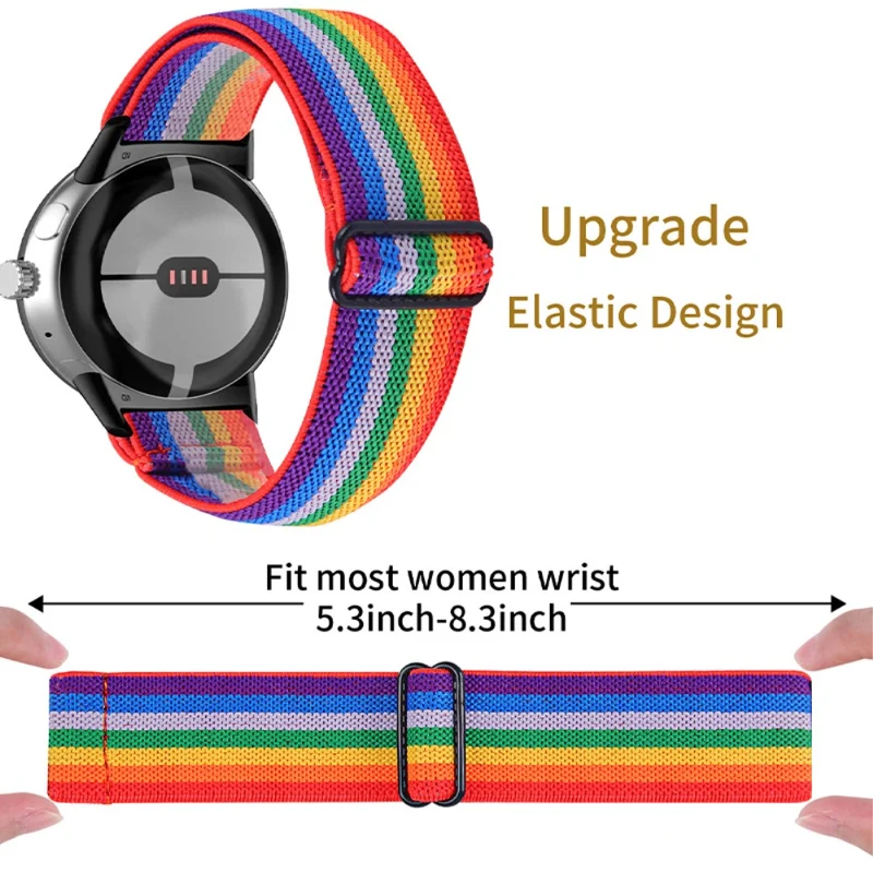 Absolut modisch Google Pixel Watch Textil / Nylon armband