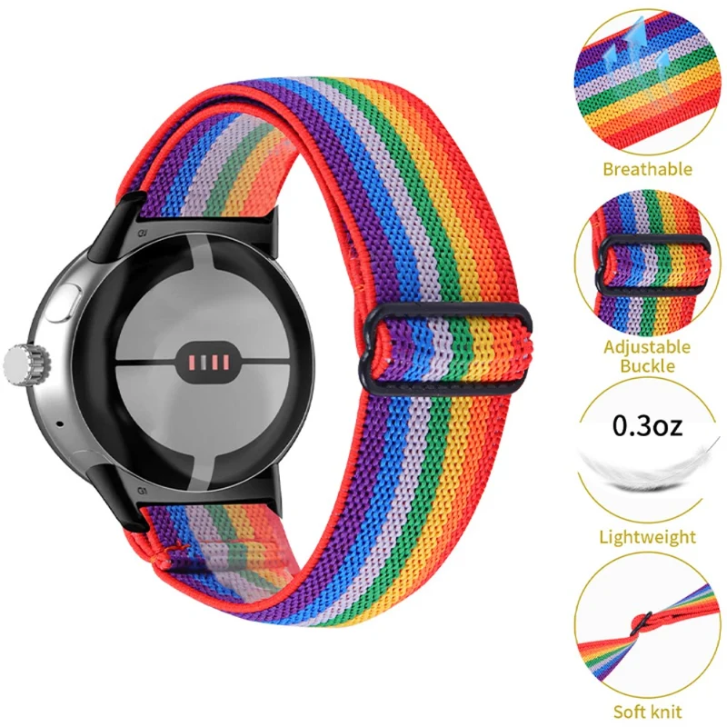 Absolut modisch Google Pixel Watch Textil / Nylon armband