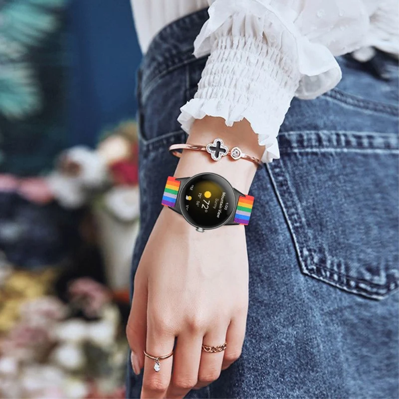 Absolut modisch Google Pixel Watch Textil / Nylon armband