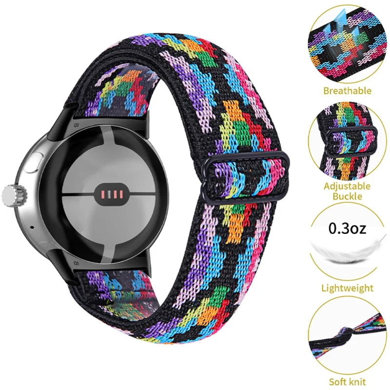 Absolut modisch Google Pixel Watch Textil / Nylon armband