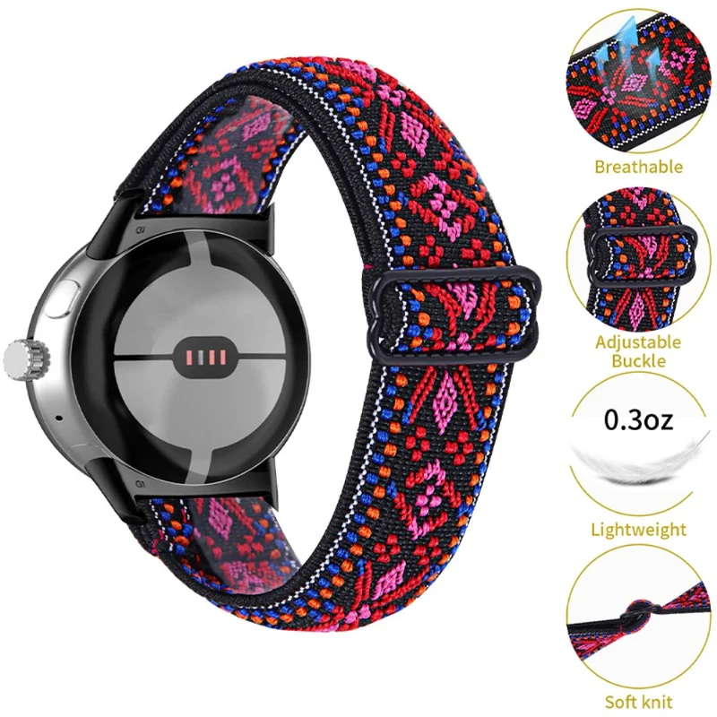Absolut modisch Google Pixel Watch Textil / Nylon armband