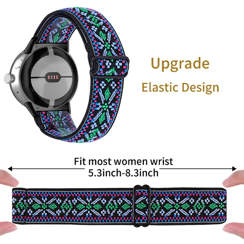 Absolut modisch Google Pixel Watch Textil / Nylon armband