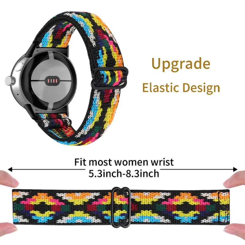 Absolut modisch Google Pixel Watch Textil / Nylon armband