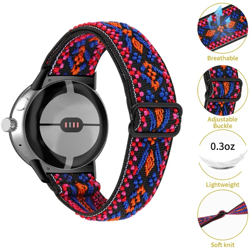 Absolut modisch Google Pixel Watch Textil / Nylon armband