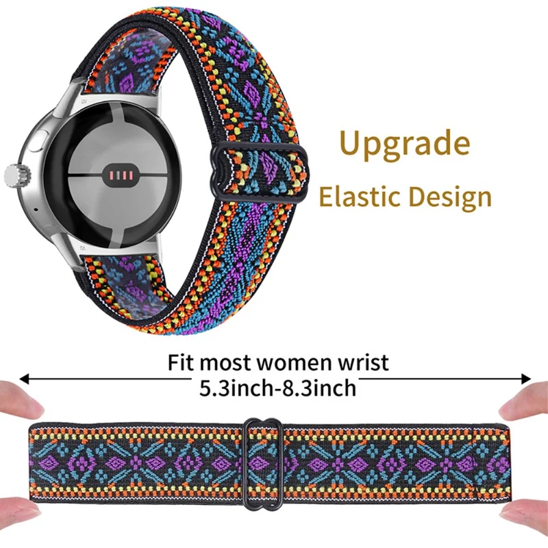 Unglaublich cool Google Pixel Watch Textil / Nylon armband