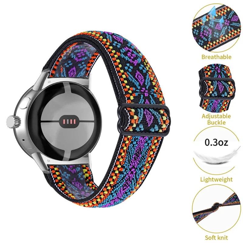 Unglaublich cool Google Pixel Watch Textil / Nylon armband