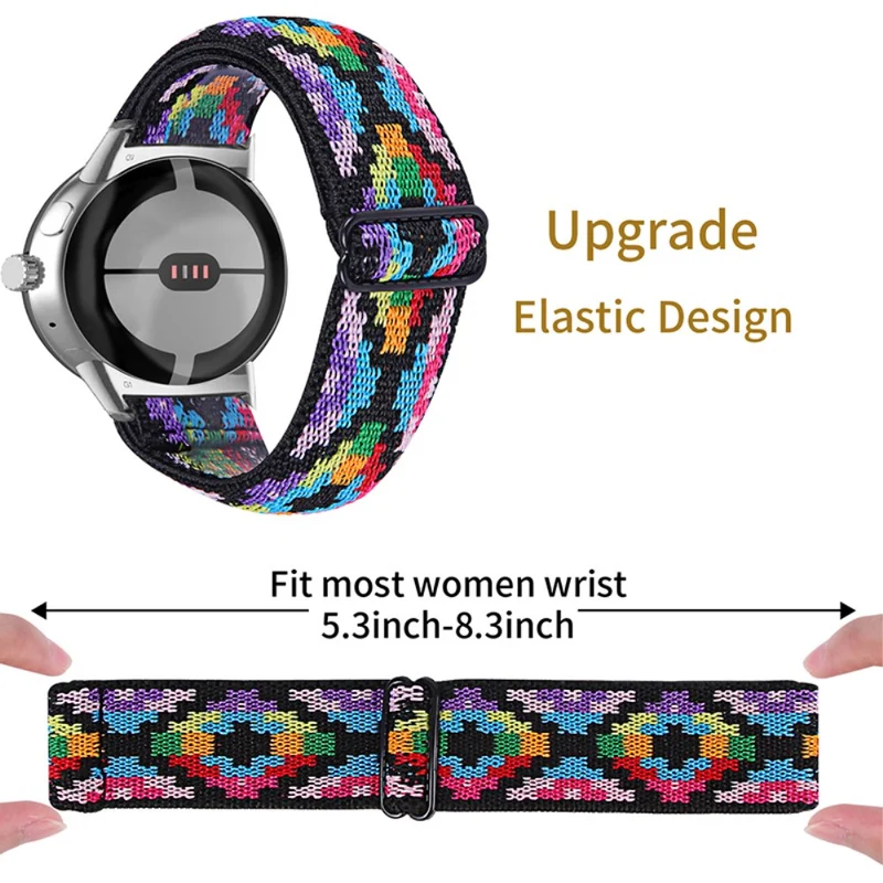 Unglaublich cool Google Pixel Watch Textil / Nylon armband
