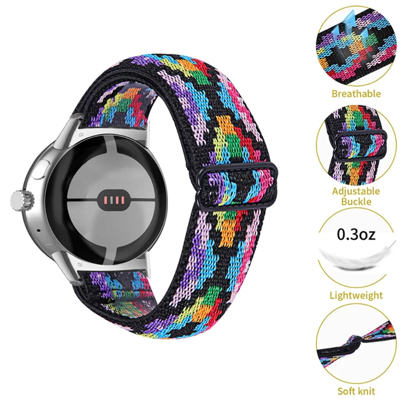 Unglaublich cool Google Pixel Watch Textil / Nylon armband