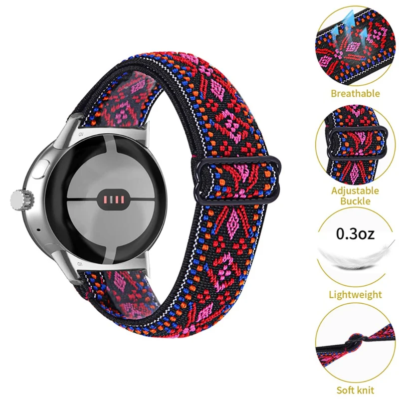 Unglaublich cool Google Pixel Watch Textil / Nylon armband
