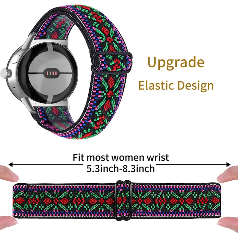 Unglaublich cool Google Pixel Watch Textil / Nylon armband