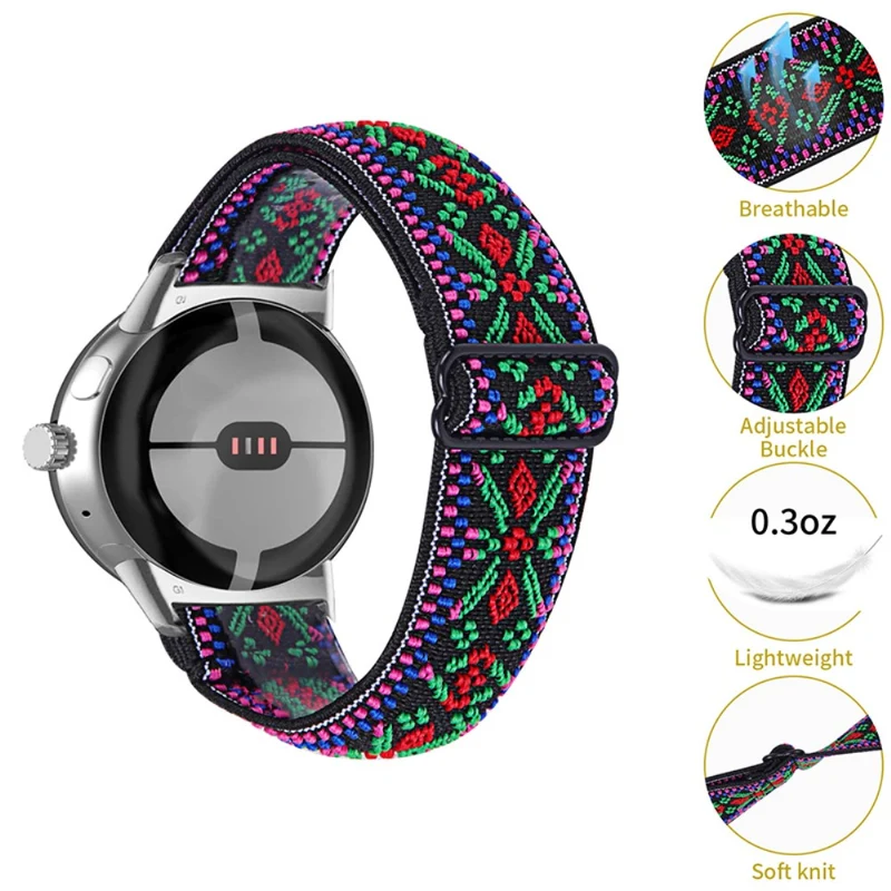 Unglaublich cool Google Pixel Watch Textil / Nylon armband