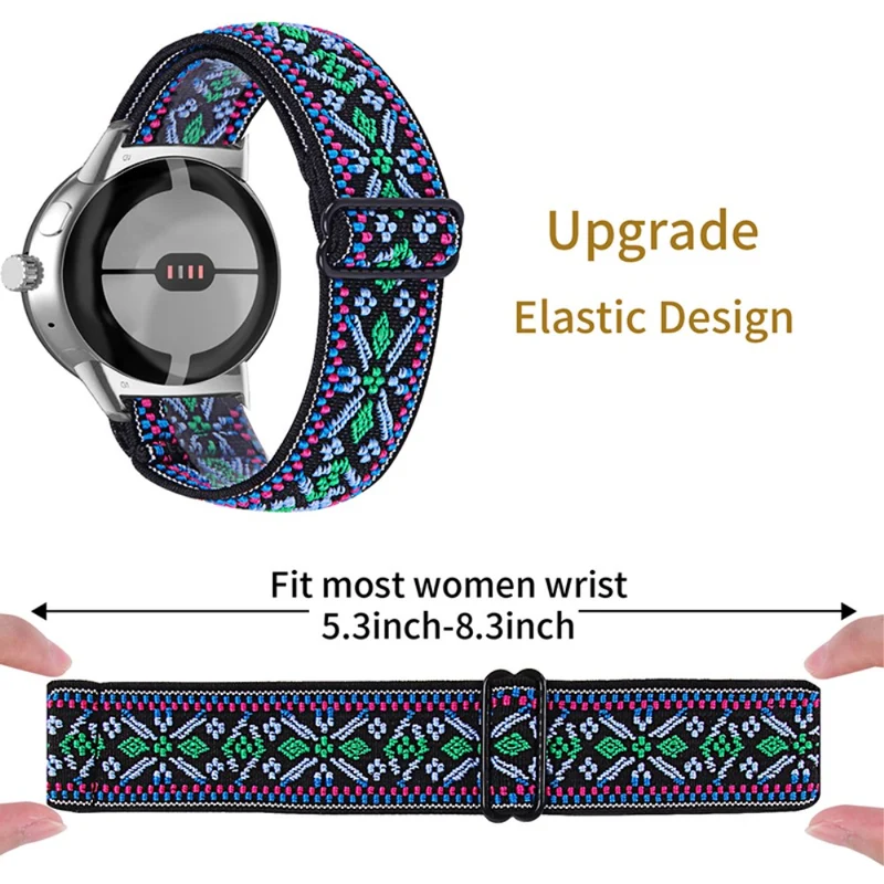 Unglaublich cool Google Pixel Watch Textil / Nylon armband