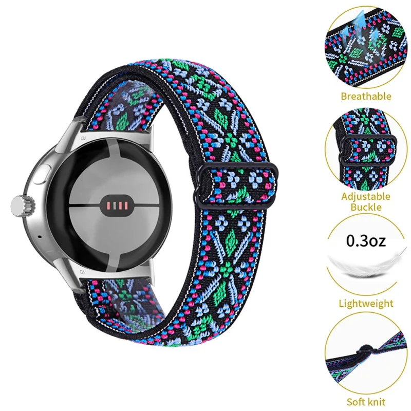 Unglaublich cool Google Pixel Watch Textil / Nylon armband