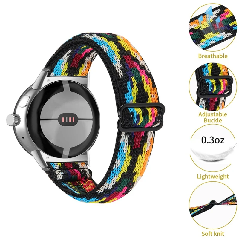 Unglaublich cool Google Pixel Watch Textil / Nylon armband