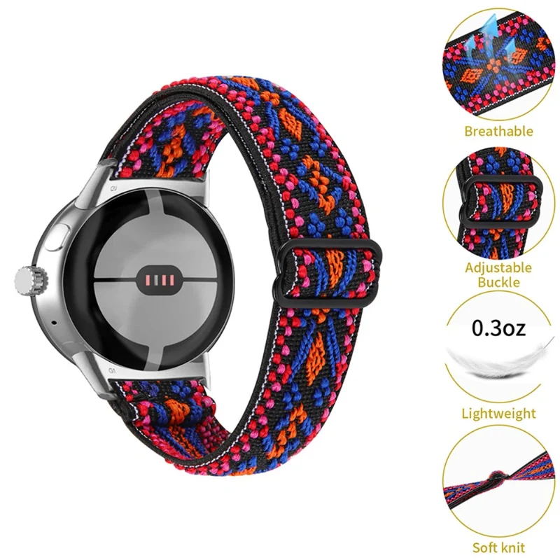 Unglaublich cool Google Pixel Watch Textil / Nylon armband