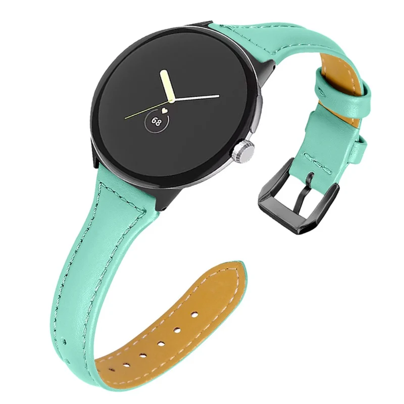 Super bequem Google Pixel Watch Echtes Leder armband
