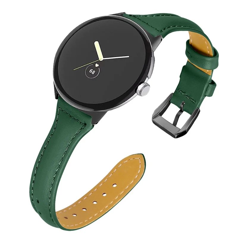 Super bequem Google Pixel Watch Echtes Leder armband
