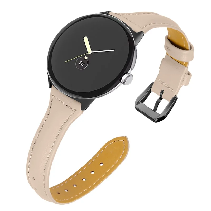 Super bequem Google Pixel Watch Echtes Leder armband