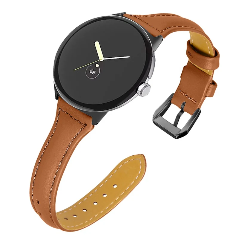 Super bequem Google Pixel Watch Echtes Leder armband