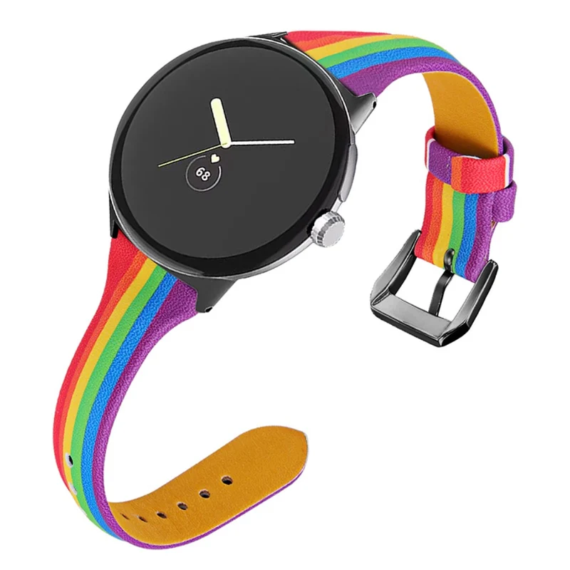 Super bequem Google Pixel Watch Echtes Leder armband