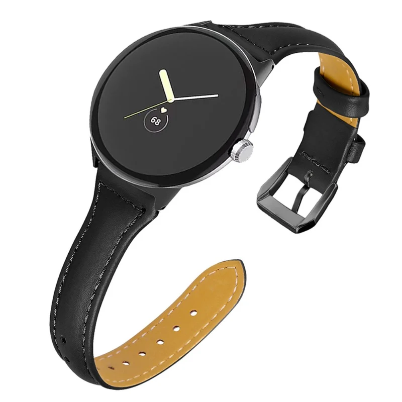 Super bequem Google Pixel Watch Echtes Leder armband