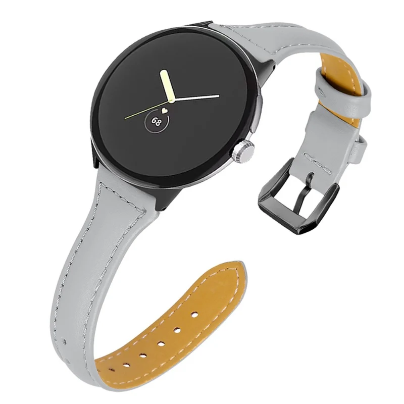 Super bequem Google Pixel Watch Echtes Leder armband