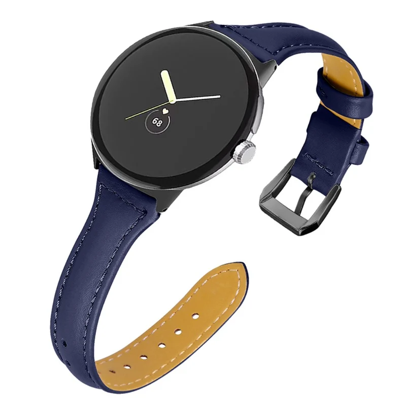 Super bequem Google Pixel Watch Echtes Leder armband