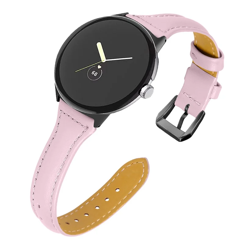 Super bequem Google Pixel Watch Echtes Leder armband