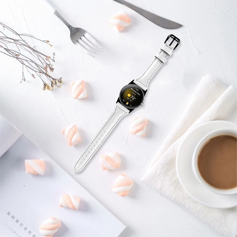 Super bequem Google Pixel Watch Echtes Leder armband
